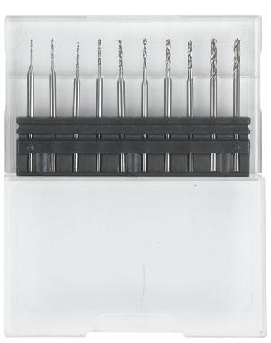 10 Pcs Mirco Mini Drill Set In Plastic Box