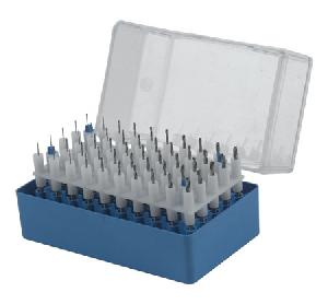 50 Pcs Micro Twist Drills In Plastic Box