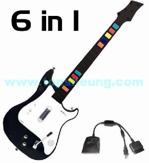 Sell Ps2 / Ps3 / Wii 6 In 1 Wireless Guitar