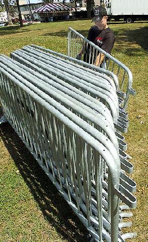 Galvanized Portable Fence, Panel