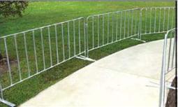 steel road barrier galvanized barricades usa