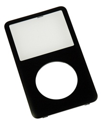 Ipod Classic 6th Gen Front Cover Replacement Black