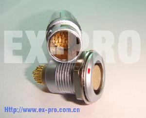 Sell Ex-pro Connector B , K, S Series 10pin 19 Pin 32pin Metal Push Pull Usb Cable Connector Supplie