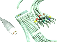 Nec Yy-1063 Ekg Cable With Leadwiers