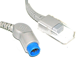 nihon konden bsm 1101 lifescope ec 9 sm 8800 spo2 adapter cable