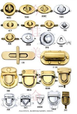 Bag Lock, Bag Accessory, Padlock, Turn Lock