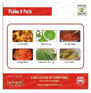 Labh Group Offers Best Quality Pickles And Paste