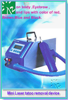 Mini Laser Tattoo Removal Device Ce Mark