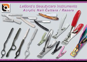 beautycare healthcare acrylic nail cutters razors