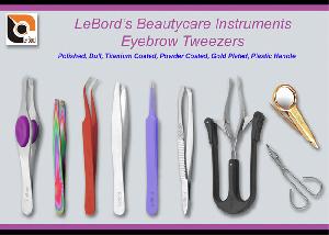 Manicure Pedicure Skincare Eyebrow Plucking Tweezers