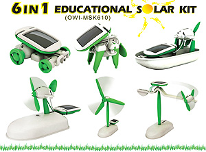 6 In 1 Educational Solar Kit