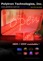 Polytron Technologies, Inc Announced Final Product Of Polymagic Tm Led Glass Signs