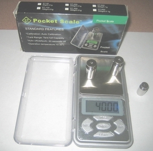 Digital Pocket-sized Cell Scale Digital Liquid Crystal Display Capacity 200g / 0.01g G / Oz / Dwt / 