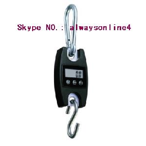 portable hook scale 100kg 200kg strain gauge precision technology tare lock