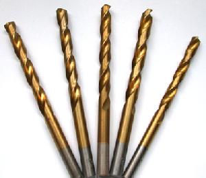 Hss-tin Twist Drill Bits Din338, Din1897, Din340