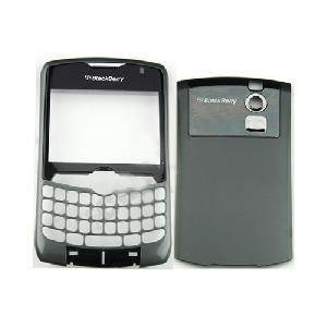 Blackberry Curve 8330 Oem Titanium Faceplate Set