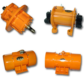 flange mounted vibratory motor