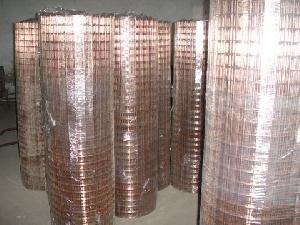 Copper Coated Weldmesh Rolls