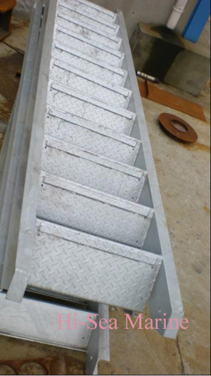 hs03 d02 steel inclined ladder