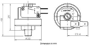 lf25 pressure switch 2 9 130 psi