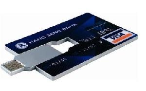 Credit Card Usb Flash Drive For Promotion-bsu080c