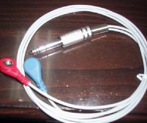 Holter Cable 2 Leads 6.3 Stereo