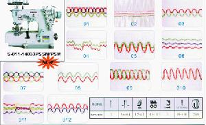 3-needle Smocking Deocrative Stretch Sewing Machine