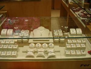 jewellery displays showcases power led lightings bars