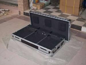 flight case dj coffin cases hold pioneer 2cdj1000 1 mixer djm800