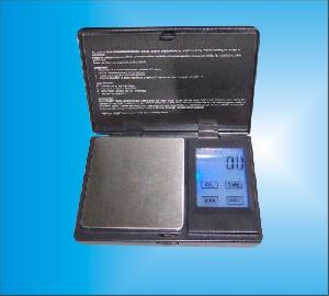 Notebook-type Pocket Scales 50g / 0.01g 100g / 0.01g G / Ct / Gn / Oz / Ozt / Dwt Touch Screen