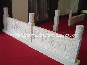 Sell Snow White Marble Tiles, Slabs, Railing, Handrail