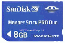 sandisk 8gb memory stick pro duo