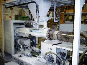 Used Krauss Maffei Twin-screw Extruder For Pvc