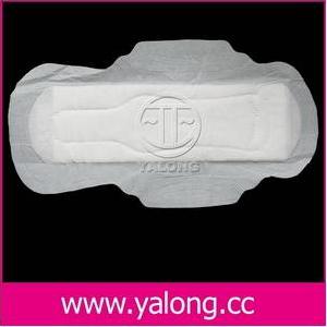 Apertured Film Ultra Thin Sanitary Napkin For Night With Wings