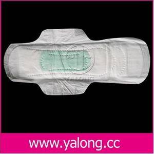 Cottony Sanitary Napkin For Night Over Flow With Wings