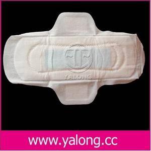 Cottony Ultra Thin Sanitary Napkin For Day With Herb / With Wings