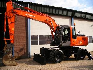 Sold: Hitachi Zx160w 2005