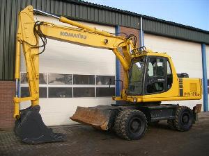 sold komatsu pw170 6 2001