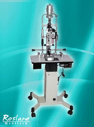 slit lamp motorized table