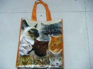 cat non woven bag lamination