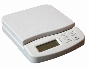 Electronic Weighing Platform Scale Abs 300g-40kg Kg / G / Lb / Oz Ac / Dc Adapter.