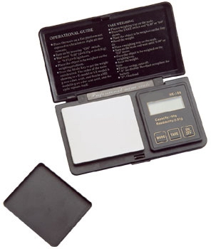 Mini. Pocket Scale, Max: 100-600g Min 0.01g, 4 Aaa Cells, Gram Carat Pennyweight Ounce