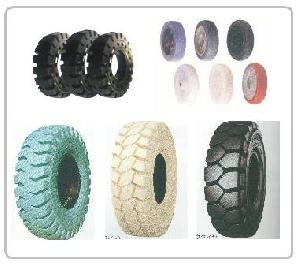 forklift tire wheel