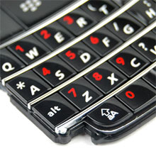 Replacement Keypad Keyboard For Blackberry Bold 9000 Black