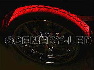 Flexible Led Wheel Well Fender Light Kit