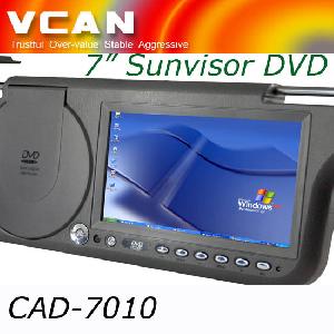 Sunvisor Car Dvd Player Cad-7010