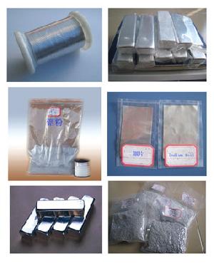 Indium Ingot, Foil, Wire, Ball, Powder, High Purity Indium