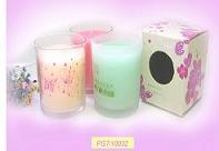 glass candle holder fragrance