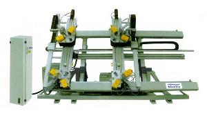 four head corner combining machine