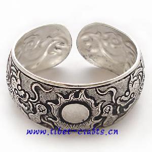 Miao Silver Tribal Handmade Bracelet